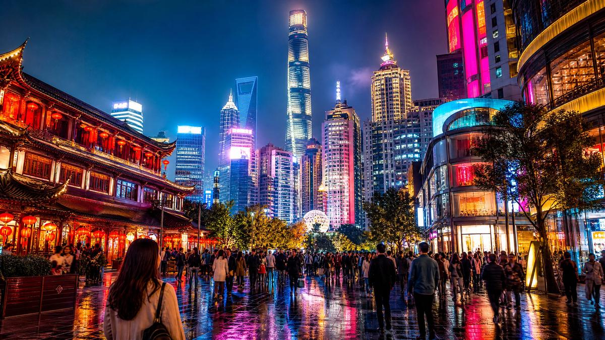 黄色仓库·上海夜景旅行视频